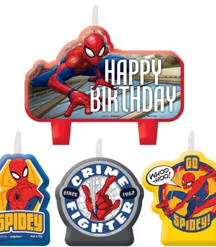 Set Spiderman Candle C10