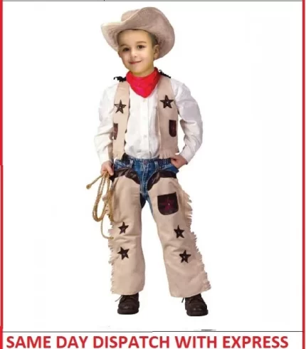Costume Cowboy Kids 10-12Y