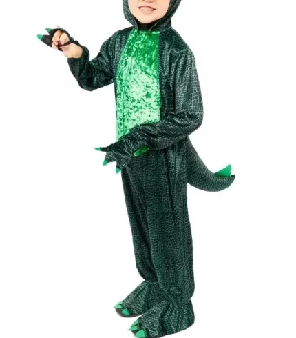 Costume Dark Dinosaur Unisex Kids 3-8 Years Bookweek Halloween Costume Party