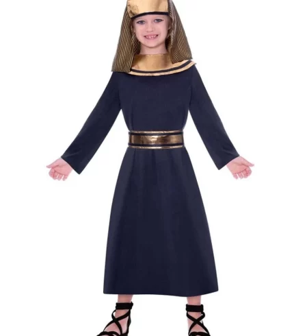 Boys Egyptian Pharaoh Costume 4-6Y Ancient Roman Outfit Book Week B58