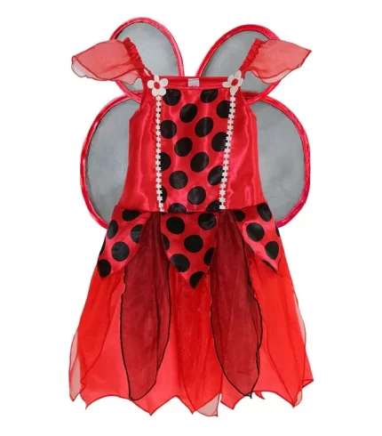 Costume Ladybug Girls 3-5 Years Book Week Halloween Costume Party G02