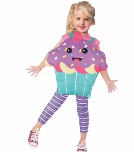 Costume Cupcake Cutie Girls 5-7 Years Book Week Halloween Costume Party G01