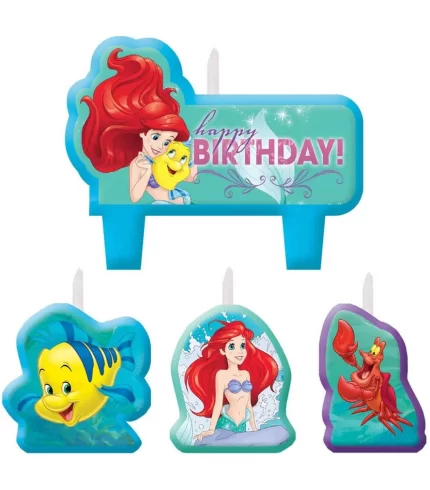 Ariel Birthday Cake Candle C22