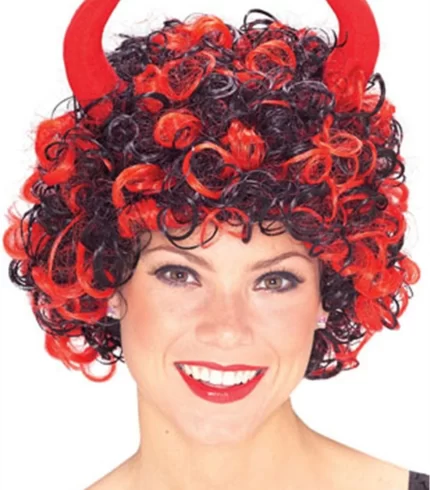 DEVILS HORNS WIG