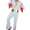Elvis Presley Man Costume Adult Fancy Dress Up 1950s Rock n Roll Party